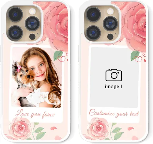 Vista 15 de Fundas de teléfono personalizadas Red Love You Imágenes empalmadas para iPhone 5 6 7 8 11 12 13 14 15 16 Pro Max Plus Mini X para Samsung S21 S22