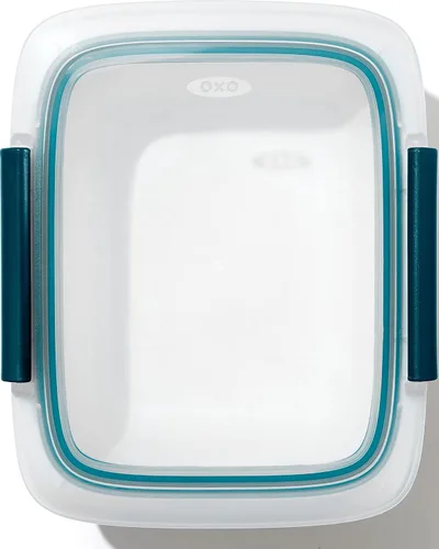 Vista 13 de OXO Good Grips Prep and Go - Recipiente dividido para 2 tazas, color azul océano
