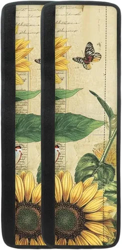 Vista 22 de DISNIMO Juego de 2 fundas para manijas de puerta de refrigerador con diseño floral de mariposa azul, protector de decoración de electrodomésticos