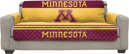 Vista 39 de Pegasus Sports NCAA - Funda protectora de microfibra para muebles con correas elásticas