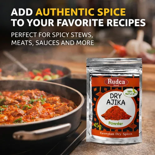 Vista 3 de Rudca Food Mezcla de especias secas Adjika - 1.59 oz (45 g)