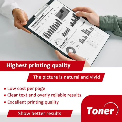 Vista 4 de Cartucho de tóner negro 104 de alto rendimiento (paquete de 2) – Reemplazo de tóner CRG-104 compatible con Vsenk para tóner 104 para impresora