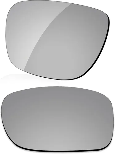 Vista 3 de Lente polarizada de repuesto para gafas de sol Oakley Holbrook OO9102 - Negro oscuro+gris plateado+rojo fuego+azul hielo