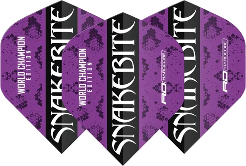 Vista 2 de Red Dragon Snakebite World Champion Edition Hardcore Vuelos morados