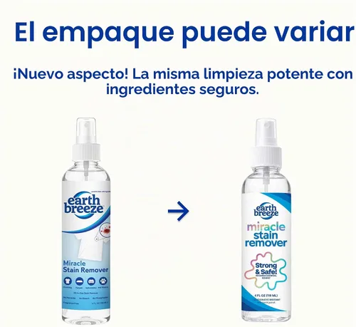 Vista 8 de Earth Breeze Miracle - Spray quitamanchas de 4 onzas líquidas.