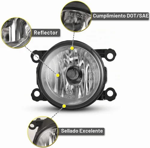 Vista 3 de Luces antiniebla compatibles para Subaru Impreza 2012-2019 BRZ 2013-2016 WRX 2015-2020 Legacy 2010-2014 Forester 2014-2018 Outback 2010-2012