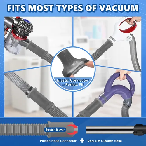 Vista 4 de Sealegend Kit de limpiador de ventilación para secadora, accesorio para Gris