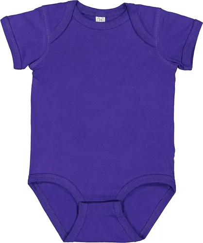 Vista 203 de RABBIT SKINS, Body de manga corta de jersey fino suave para bebé
