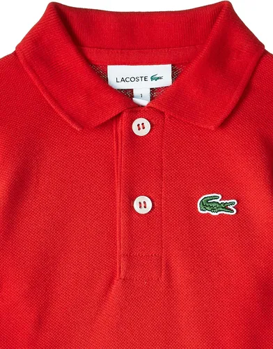 Vista 3 de Lacoste Boys' Short Sleeve Classic Pique Polo
