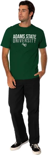 Vista 4 de Collegiate Stacked Adult T Shirt Collection 3 Universidad Estatal de Adams