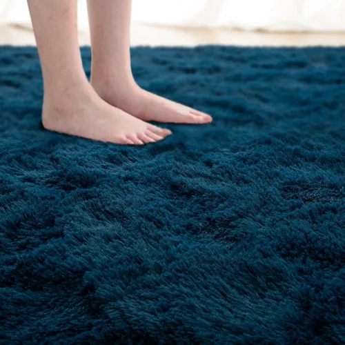 Vista 216 de Softlife Alfombra naranja para dormitorio, alfombra de felpa esponjosa para sala de estar para niñas, alfombra lanuda para niños, alfombra suave
