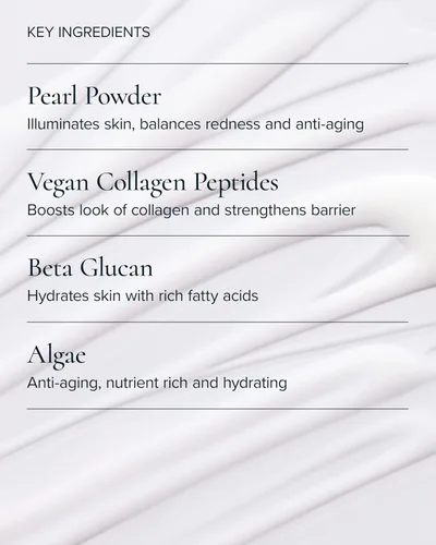Vista 5 de MARA Pearl Peptide Glaze - Suero de tóner esencia 3 en 1 con péptidos de colágeno marino, beta-glucano y polvo de perla, tratamiento hidratante