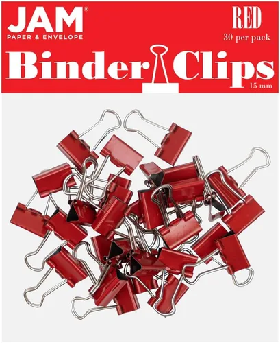 Vista 59 de Broches aprietapapeles JAM Paper®, Blanco