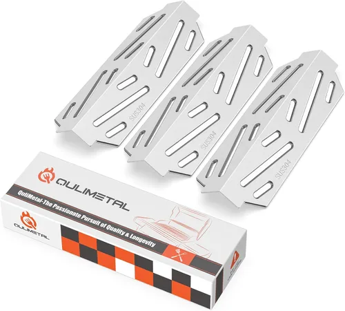 Vista 9 de QuliMetal Deflector de calor de acero inoxidable 304 67060 para Spirit II 200 y Spirit II serie 300, Spirit ii e-210, e-310 modelos años 2017