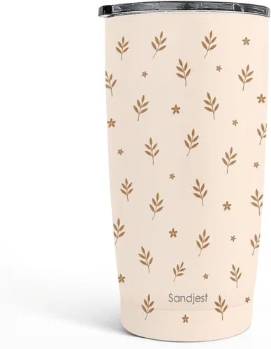 Vista 35 de SANDJEST Vaso Térmico de Abeja 20oz con Dibujos de Joyería, Vasos Térmicos Aislados de Acero Inoxidable, Regalos para Mujeres y Niñas, Taza de Café