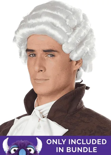 Vista 4 de Disfraz de rey Luis XVI para hombre