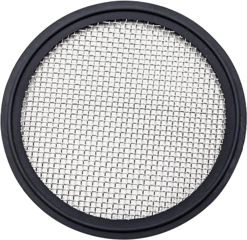 Vista 3 de HFS (R) 1,5 "Tri Clamp Screen Junta FKM w/Stainless Screen 10 Mesh (2000 μm)