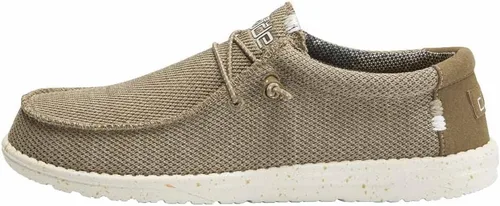 Vista 32 de Hey Dude Wally Eco Stretch Mocasines para hombre, cómodos y ligeros aleación