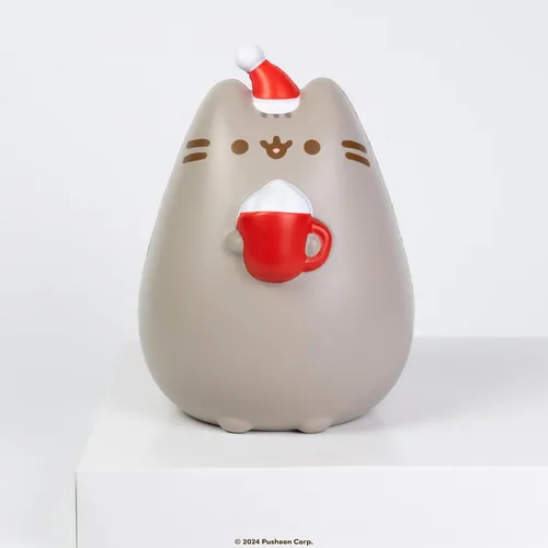 Vista 6 de Hamee Pusheen - Juguete de Navidad Jumbo Squishy coleccionable de SquiSHU