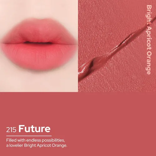 Vista 5 de Unseen Blur Soft Matte Lip Tint – Tinte de larga duración 215 Futuro