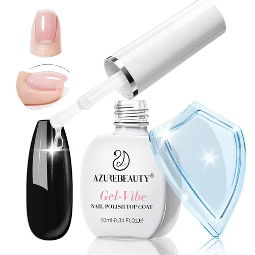 Vista 10 de AZUREBEAUTY Esmalte de Uñas con Capa Superior Mate – Transparente Natural de Secado Rápido, Larga Duración, Fórmula de Secado al Aire, Acabado