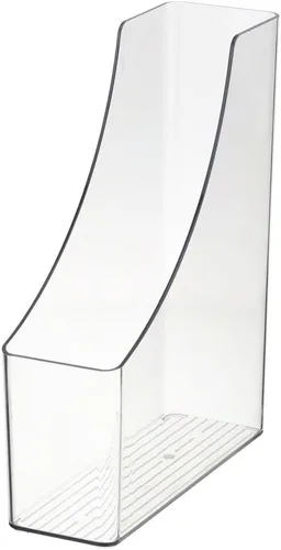 Vista 16 de YBM HOME Organizador vertical para archivos, diseño frontal abierto para un fácil acceso a archivos, documentos y revistas, ideal para oficina