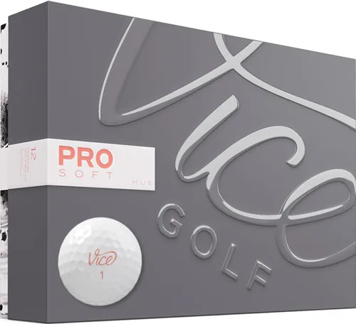 Vista 10 de Vice Golf Pro Soft Golf Balls Verde limón neón
