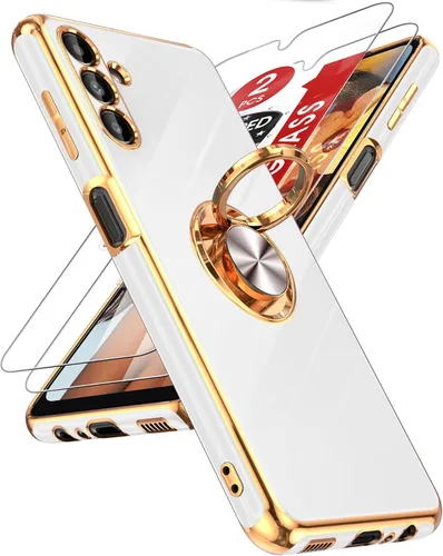 Vista 33 de LeYi Funda para iPhone XR: con Protector de Pantalla de Vidrio Templado [Paquete de 2] Soporte de Anillo Giratorio de 360°, Soporte Magnético