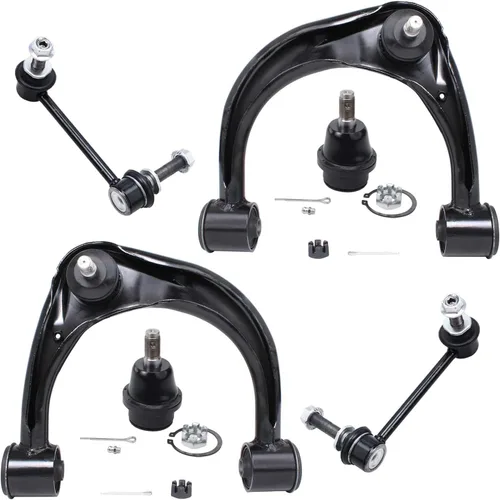 Vista 136 de Detroit Axle - Kit de brazos de control delantero para Chevy Silverado 1500 GMC Sierra 1500 GMC Sierra 1500 Avalanche Yukon Tahoe Escalade ESV EXT
