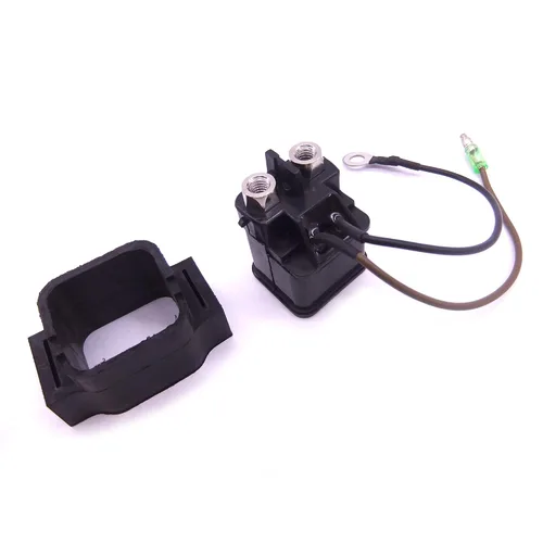Vista 6 de Motor de barco 3H8-76040-0 3H8760400 3H8760400M Conjunto de solenoide/relé de arranque para Tohatsu y para motor fuera de borda Nissan 8HP 9.8HP