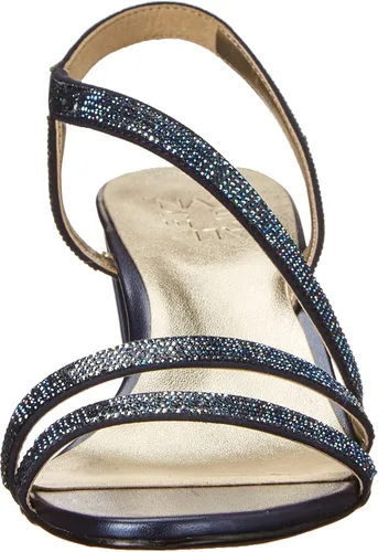 Vista 2 de Naturalizer Vanessa2 Sandalias de tacón con tiras adornadas con diamantes de imitación para mujer