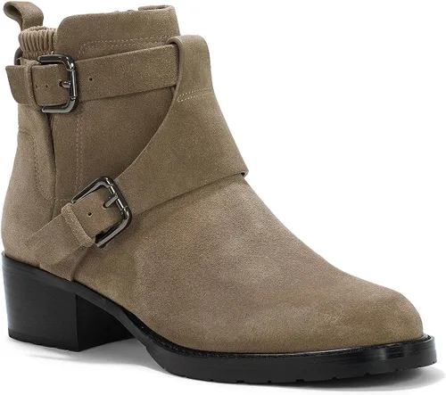 Vista 9 de NYDJ Botas Parvani de gamuza aceitosa a media pantorrilla para mujer