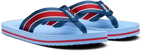 Vista 2 de SWIMS Sandalias capri para hombre, sandalias de playa ligeras para hombre, azul (Spray Blue)