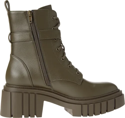 Vista 6 de The Drop Botas de combate con plataforma con cordones Koi para mujer