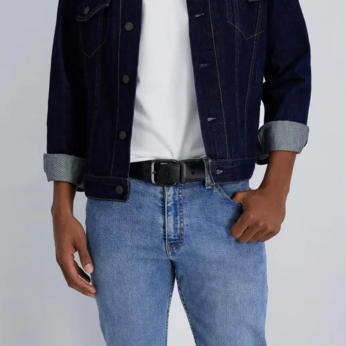 Vista 4 de Levis Cinturón reversible 2-en-1 para hombre Estilo jean casual diario (tallas regulares y grandes y altas)