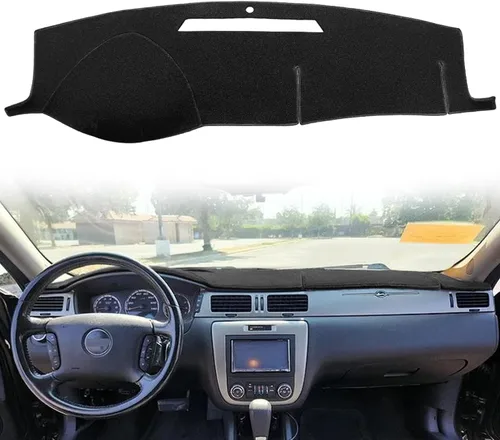 Vista 6 de Yiz Tapete de cubierta de tablero personalizado para Chevy Chevrolet Impala 2006-2013, Impala Limited 2014-2016 cubierta de tablero (beige) J30