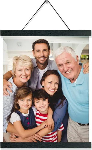 Vista 51 de YK artwood Impresiones de lienzo personalizadas con tus fotos de 8 x 10 pulgadas, imágenes personalizadas a lienzo para amantes, familiares, niños
