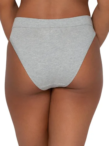 Vista 7 de Smart & Sexy Tanga de pierna alta de algodón cómodo para mujer, paquete de 2