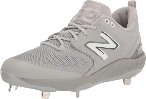 Vista 8 de New Balance - Zapatos de béisbol de metal Fresh Foam X 3000 V6 para hombre Negro/Negro