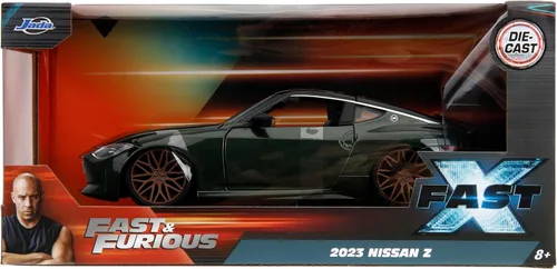Vista 8 de Jada Fast & Furious Fast X 1:24 2023 Nissan Z - Auto fundido a presión, juguetes para niños y adultos