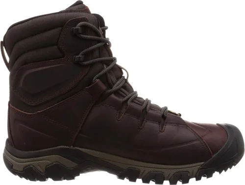 Vista 6 de KEEN Botas de nieve de senderismo para hombre, Negro