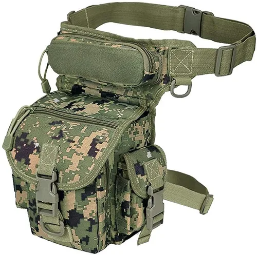 Vista 2 de Bolsa táctica multiusos para piernas/plataforma de pierna - bolsa de utilidad de estilo militar - 4