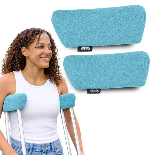 Vista 11 de Almohadillas universales para muletas, Negro clásico, 1