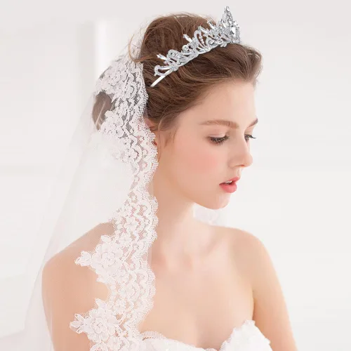 Vista 3 de TOBATOBA Tiaras para mujeres y niñas, tiaras de boda de cristal para novia, coronas para quinceañeras de 15 años 2023, tiara de quinceañera