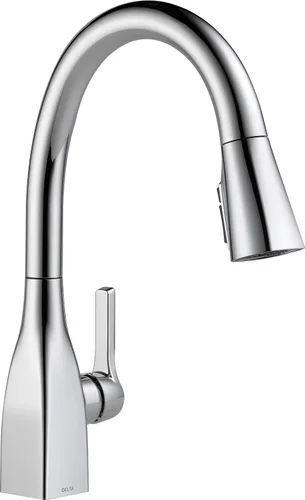 Vista 12 de Delta Faucet Mateo Touch - Grifo de cocina de níquel cepillado, grifos de cocina con rociador extraíble, grifo de fregadero de cocina, grifo táctil