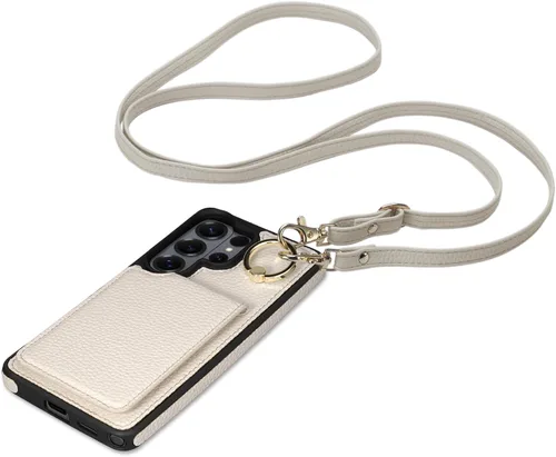 Vista 14 de Funda para iPhone 12 Pro/12, 6.1'', Funda Cartera Cruzada Desmontable con Ranuras para Tarjetas con Bloqueo RFID, Anillo de Soporte 360, Funda Negro