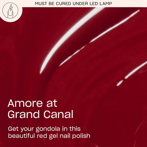 Vista 2 de OPI GelColor - Esmalte de uñas de gel LED Cure Tonos rojos Brillo de calidad de salón de belleza de larga duración Fácil de quitar Vegano