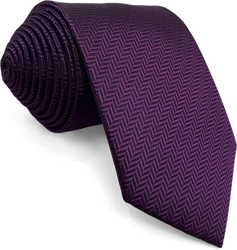 Vista 3 de S&W SHLAX&WING Conjunto de corbata de color sólido y pañuelo de bolsillo para hombre