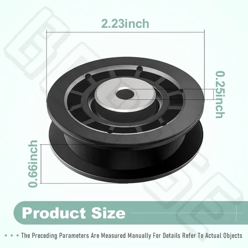 Vista 2 de 587973001 - Polea tensora para cortacésped compatible con cortacésped Husqvarna y Poulan de 22 pulgadas, compatible con cortacésped HU725AWDHQ