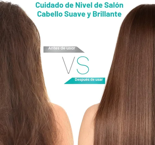 Vista 2 de DENFANY Vaporizador de pelo, vaporizador 2 en 1 para cabello y cara con UV y ozono, humidificador facial y sistema de pulverización hidratante